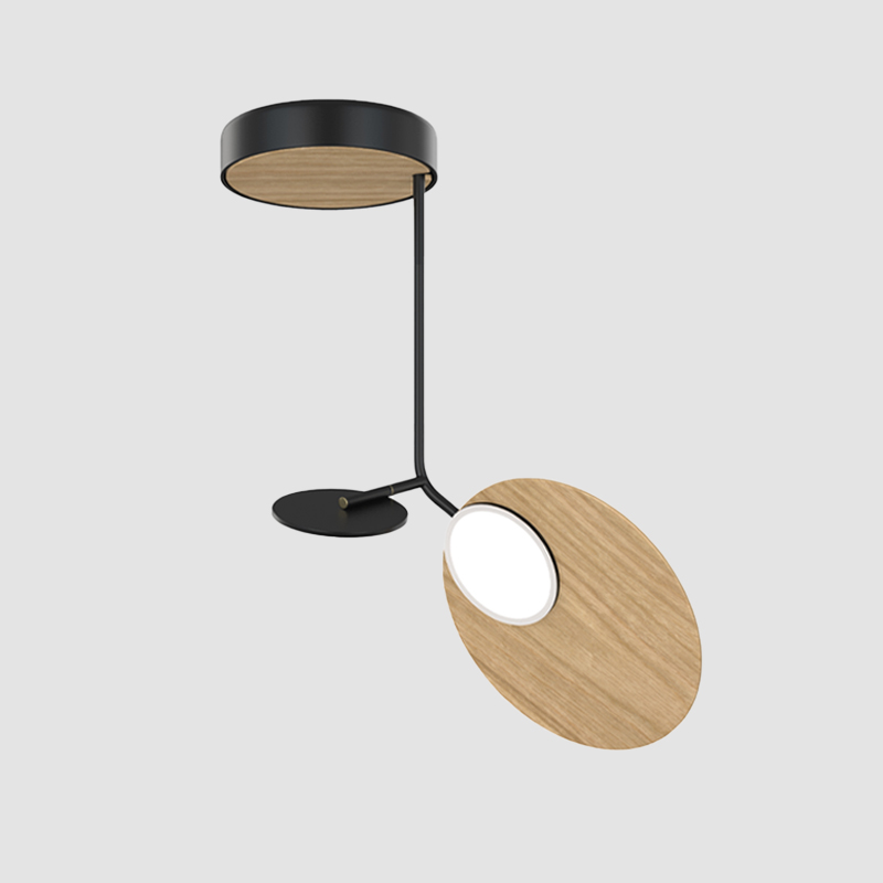 BALLON by Tunto - Round Adjustable Wood lamp
